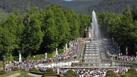 Arranca la temporada 2022 de las Fuentes del Palacio Real de La Granja