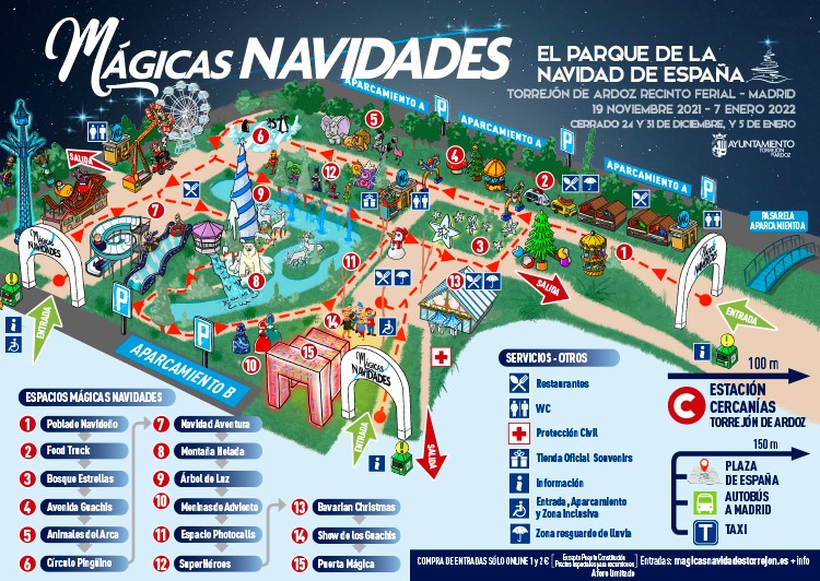 Torrejón de Ardoz contará con el mayor Parque de la Navidad de España