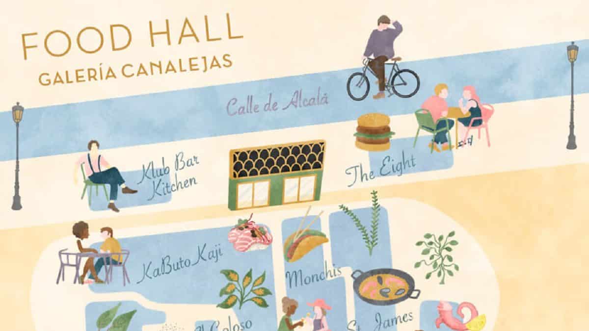 Madrid estrena el impresionante Food Hall de Canalejas