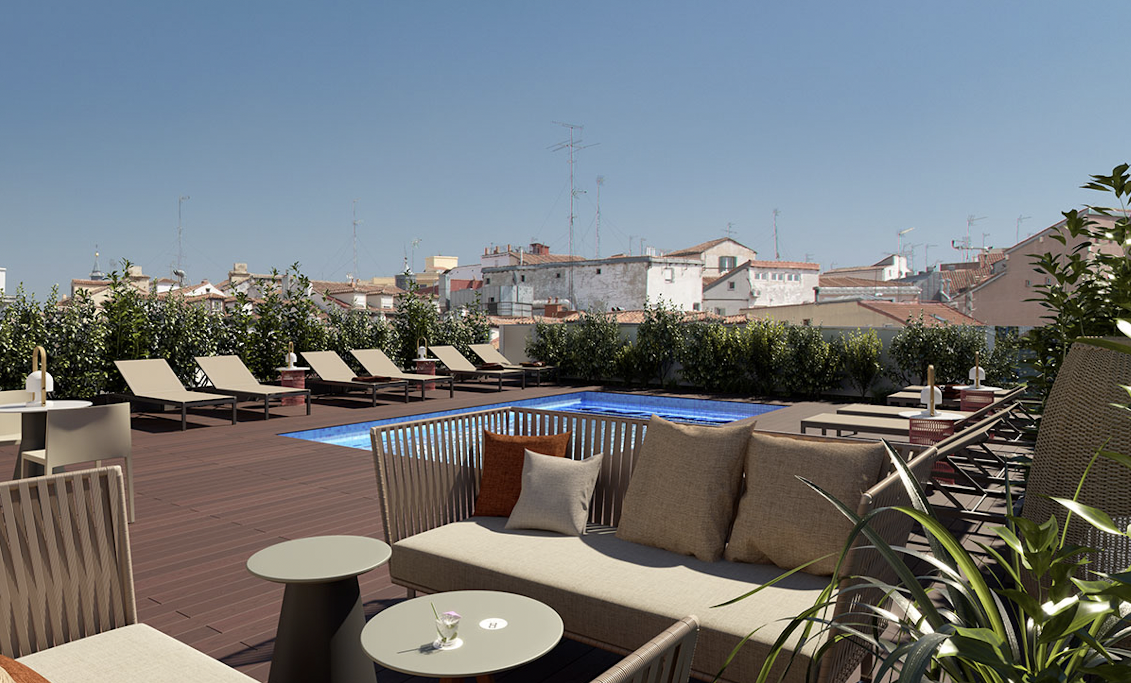 Abre el hotel Ocean Drive Madrid con azotea con vistas al Teatro Real