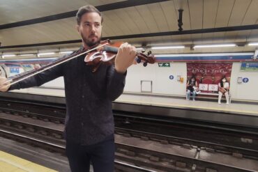 Música clásica en los andenes de las estaciones de Metro Madrid